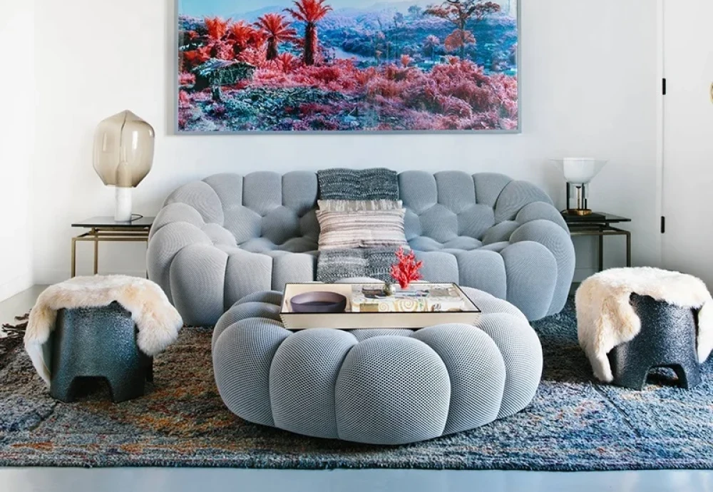 curved bubble sofa